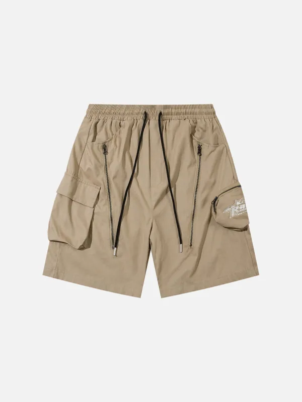 Aelfric Eden Irregular Zip Up Pockets Shorts sold by Aelfric Eden