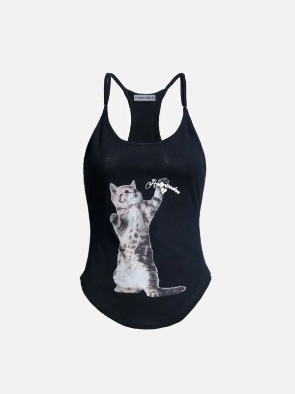 Aelfric Eden Cute Cat Cami Top sold by Aelfric Eden