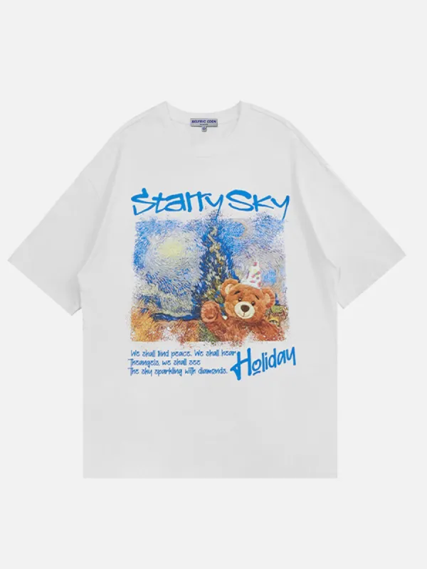 Aelfric Eden Bear Print Tee sold by Aelfric Eden