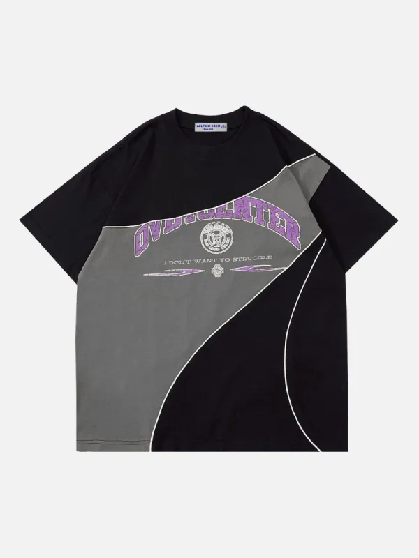 Aelfric Eden Vintage Patchwork Letter Tee sold by Aelfric Eden