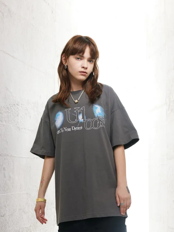 Aelfric Eden Blue Planet Print Tee made by Aelfric Eden