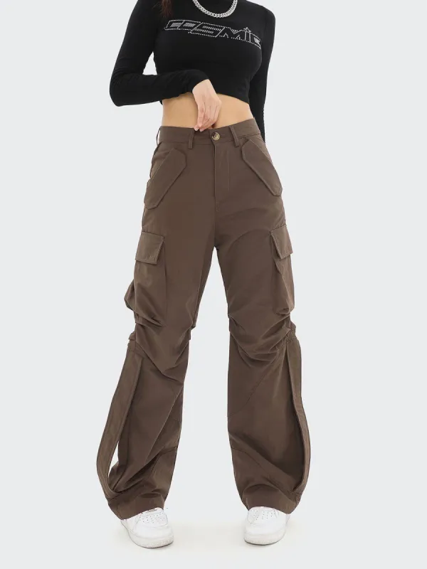 Aelfric Eden Pleated Multi Pocket Cargo Pants sold by Aelfric Eden