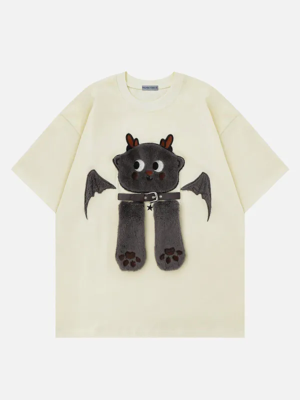 Aelfric Eden Belt Applique Deer Tee sold by Aelfric Eden