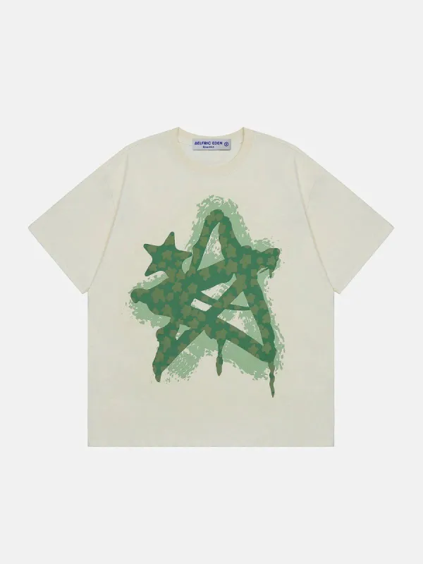 Aelfric Eden Multi Star Graphic Tee sold by Aelfric Eden
