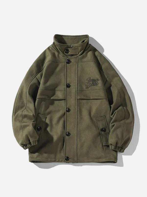 Aelfric Eden Vintage Letters Embroidery Jacket sold by Aelfric Eden