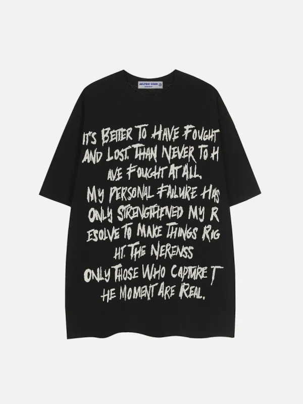 Aelfric Eden Letter Graffiti Tee sold by Aelfric Eden