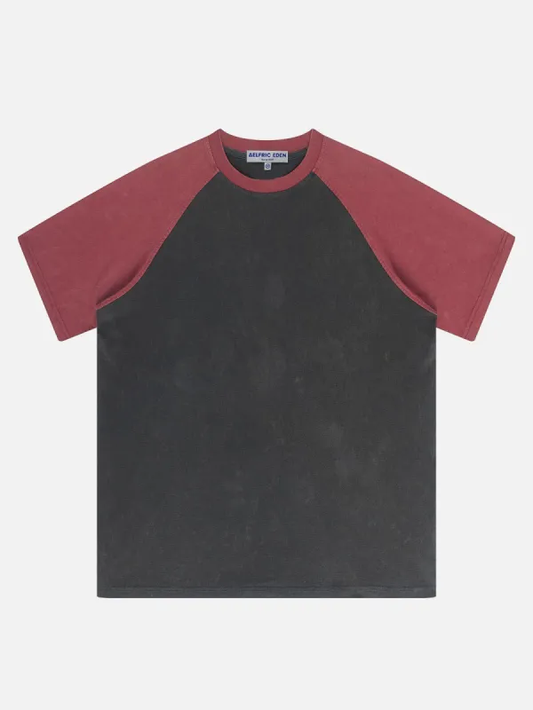 Aelfric Eden Colorblock Raglan Washed Tee sold by Aelfric Eden