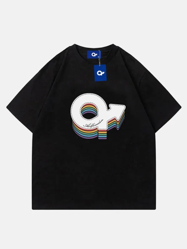 Aelfric Eden Circular Multi-Color Tee sold by Aelfric Eden