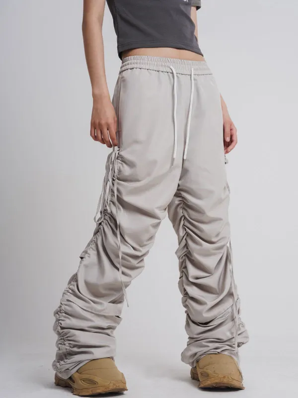Aelfric Eden Drawstring Wrinkled Distressed Pants sold by Aelfric Eden