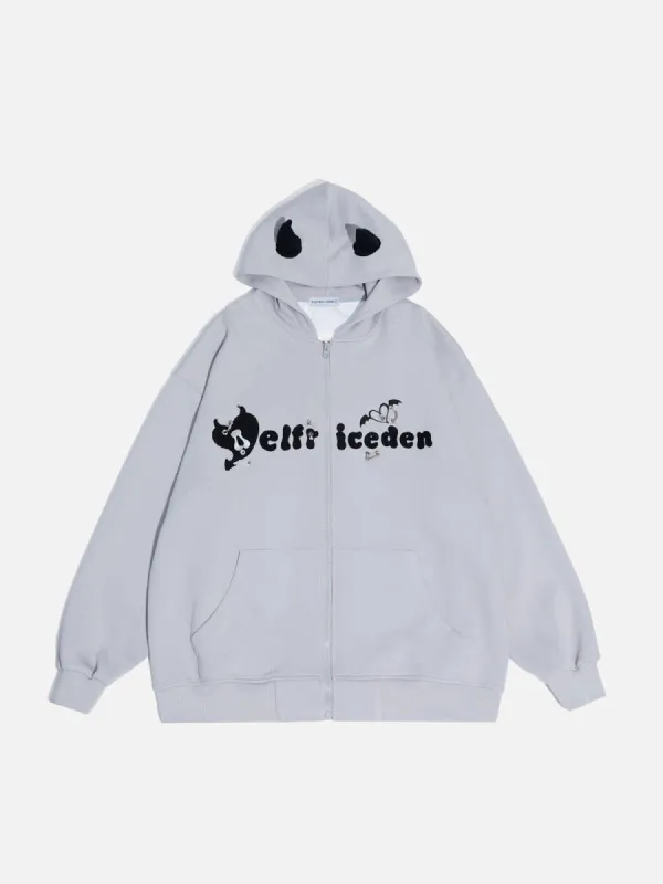 Aelfric Eden Horn Design Hoodie sold by Aelfric Eden
