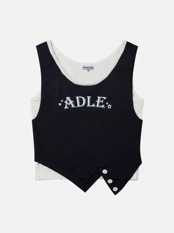 Irregular Hem Camis Top sold by Aelfric Eden