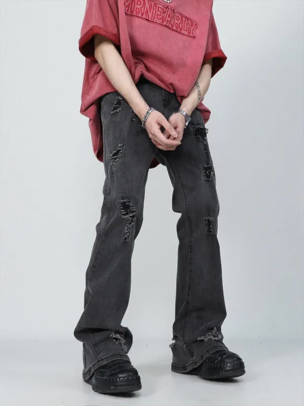 Aelfric Eden Fringe Baggy Jeans made by Aelfric Eden