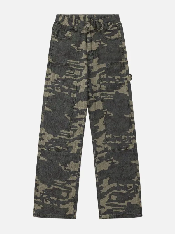 Aelfric Eden Vintage Camo Loose Jeans sold by Aelfric Eden