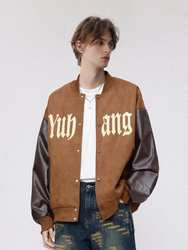 Aelfric Eden Gothic Letters Print Vintage Jacket sold by Aelfric Eden