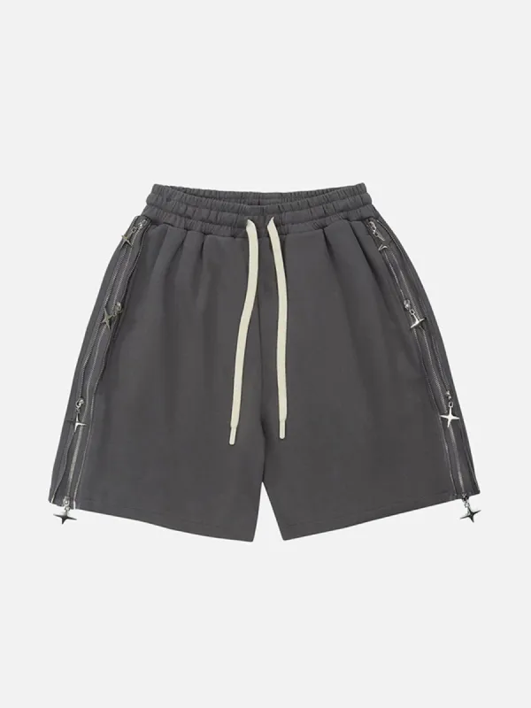Aelfric Eden Side Cross Zipper Shorts sold by Aelfric Eden