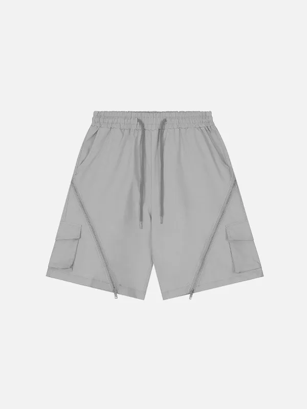 Aelfric Eden Irregular Zip Up Shorts sold by Aelfric Eden
