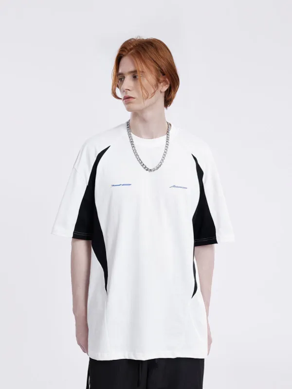 Aelfric Eden Patchwork Contrasting Color Tee sold by Aelfric Eden