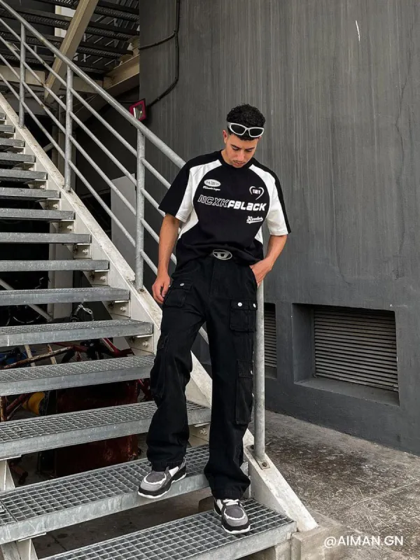 Aelfric Eden Straight Cargo Jeans sold by Aelfric Eden