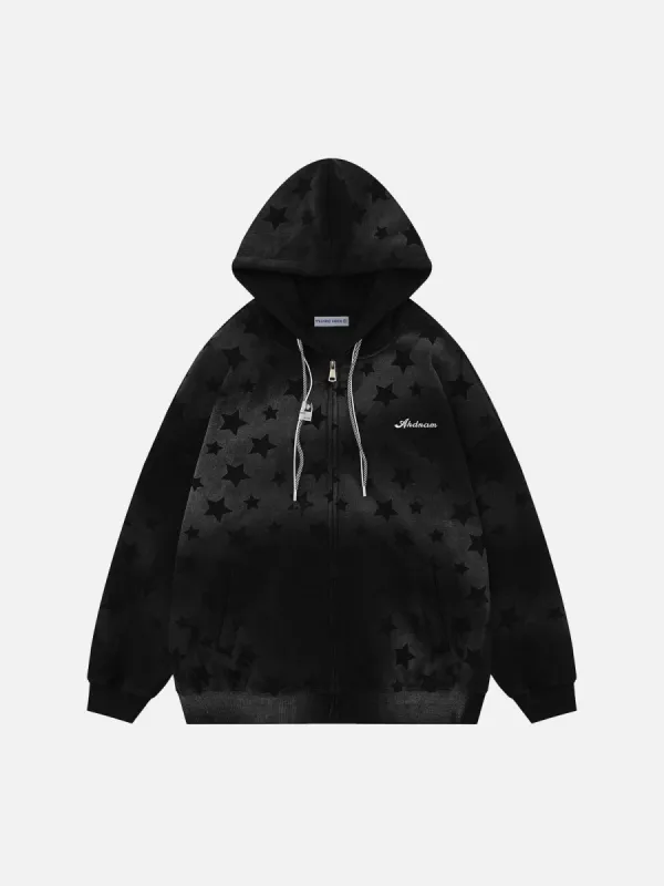 Aelfric Eden Gradient Star Hoodie sold by Aelfric Eden