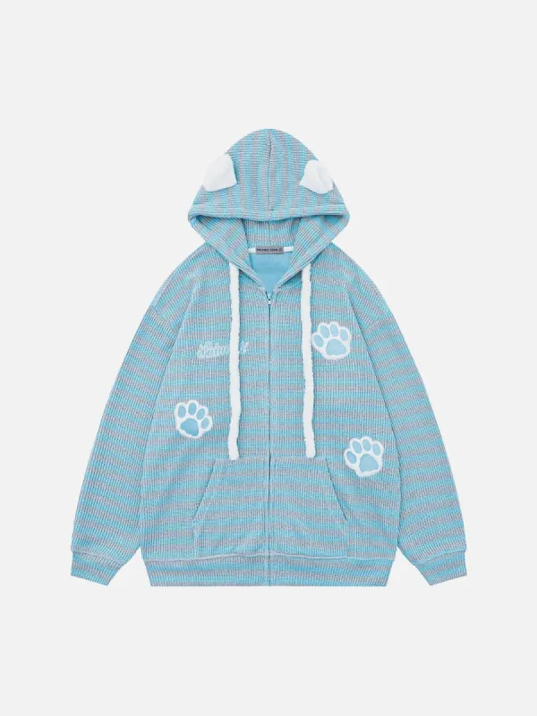 Aelfric Eden Cartoon Ears Hoodie sold by Aelfric Eden