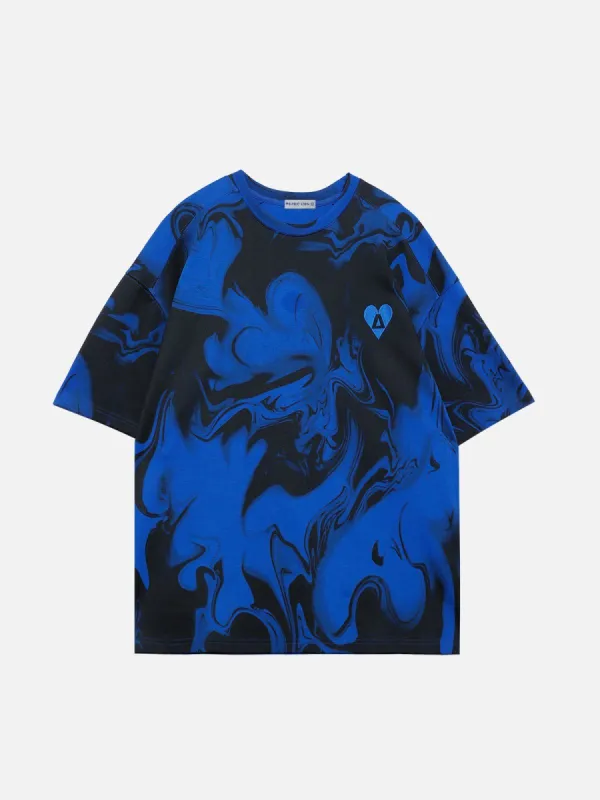 Aelfric Eden Tie Dye Full Print Tee sold by Aelfric Eden
