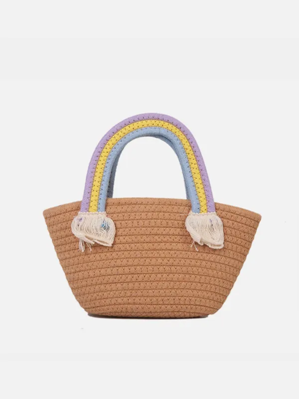 Cute Rainbow Tote Bag sold by Aelfric Eden