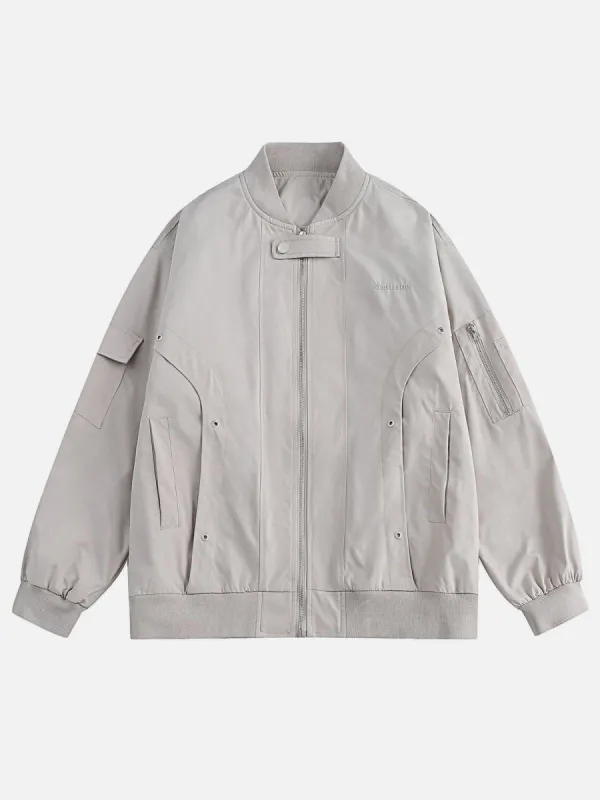 Multi-pocket Bomber Jacket sold by Aelfric Eden