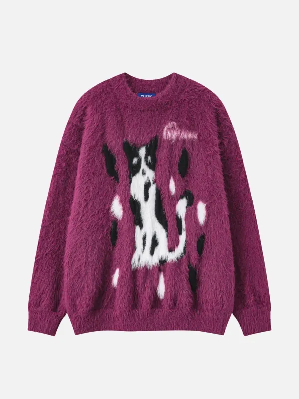 Aelfric Eden Fuzzy Kitty Sweater sold by Aelfric Eden