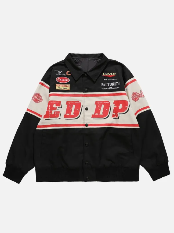 Aelfric Eden Embroidery Pocket Racing Jacket sold by Aelfric Eden
