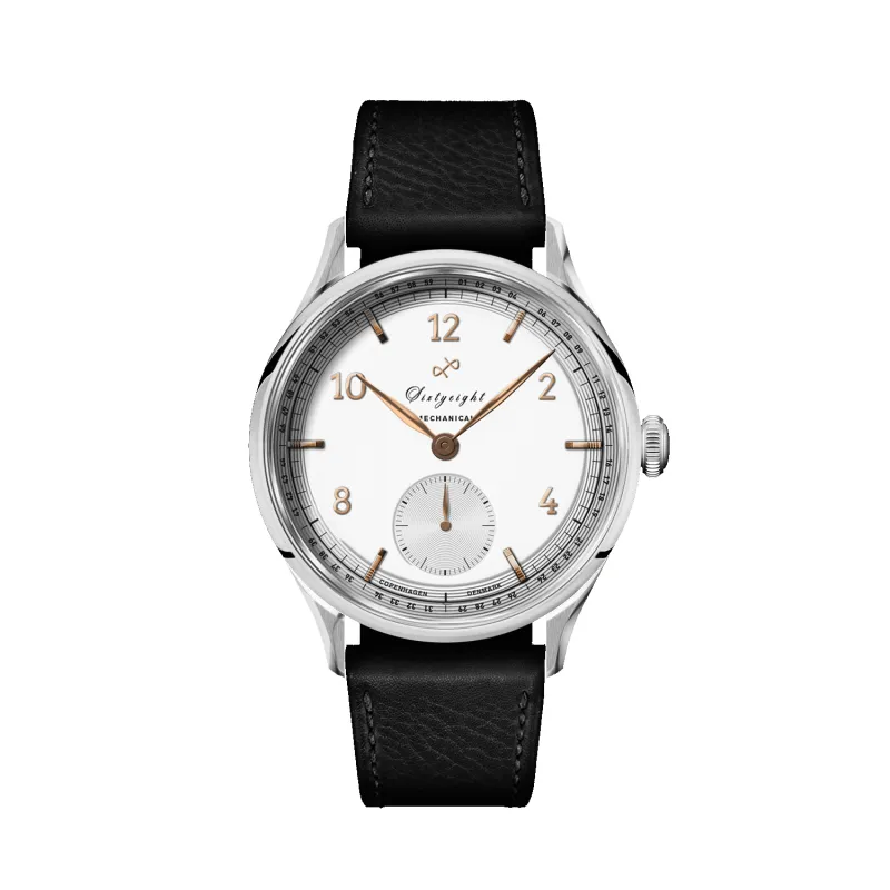 1968 Mechanical, Steel / White & Rose Gold made by AV86