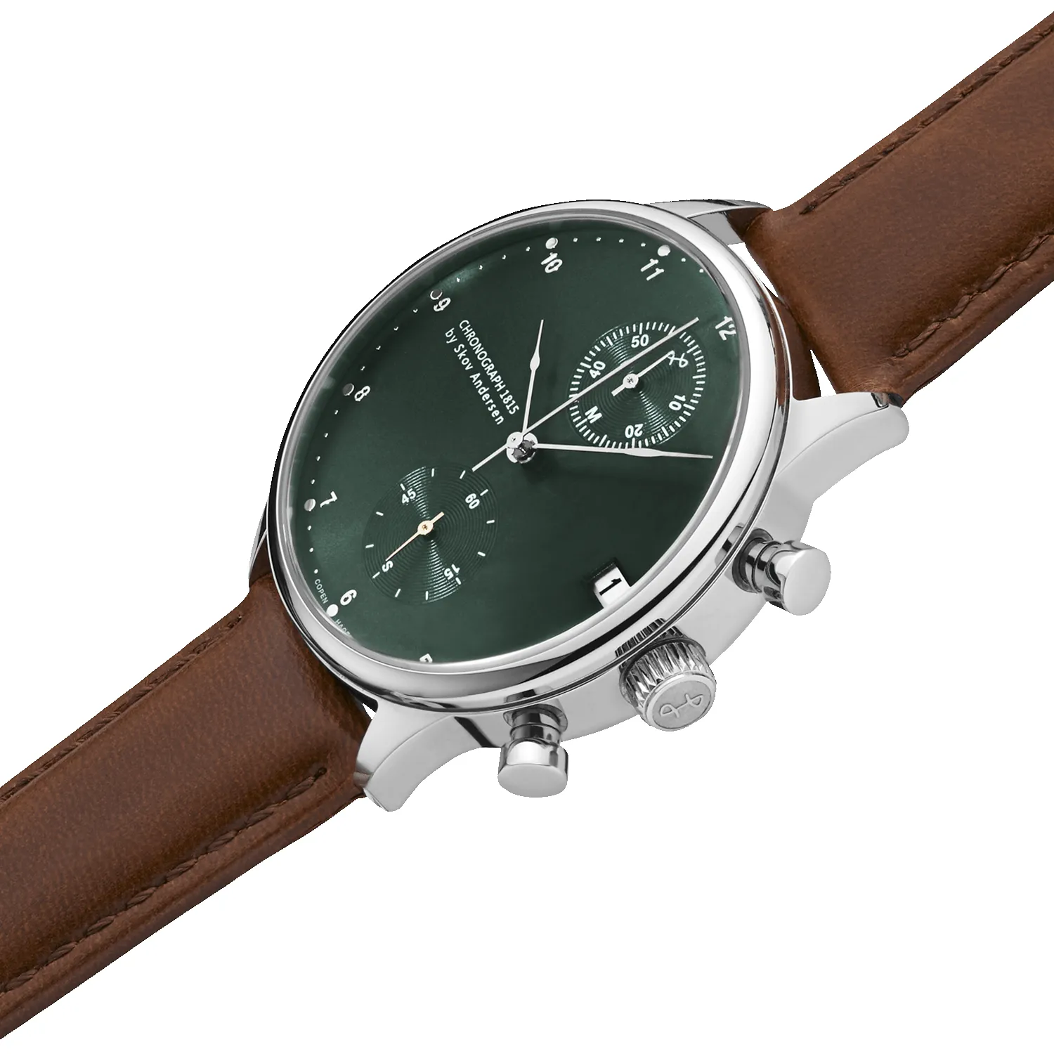 1815 Chronograph, Steel / Green Sunray sold by About Vintage product image thumbnail 3
