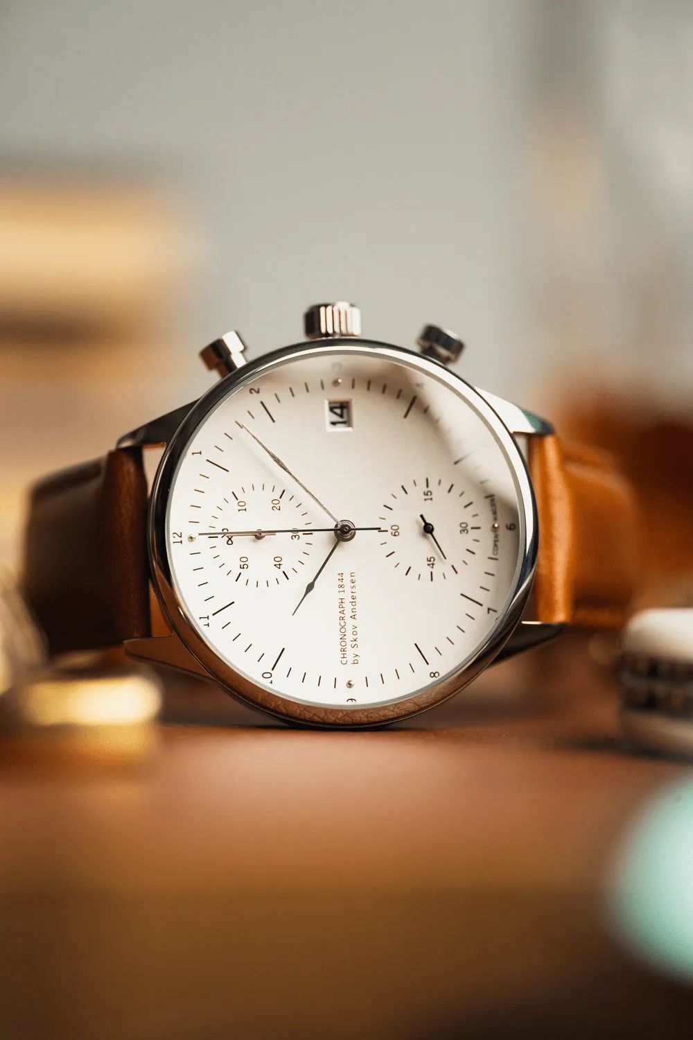 1844 Chronograph, Steel / White sold by About Vintage product image thumbnail 4