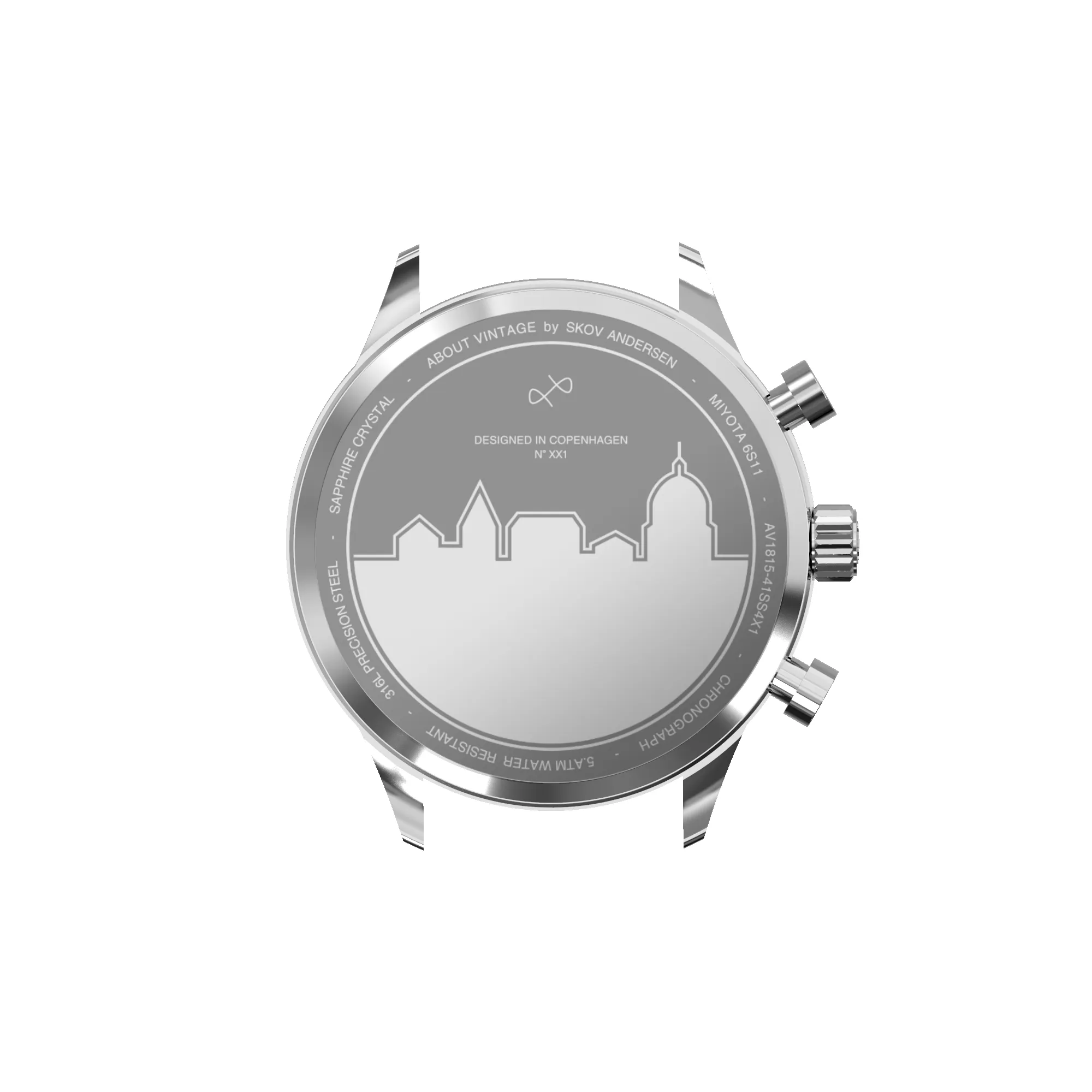 1815 Chronograph, Steel / White sold by About Vintage product image thumbnail 4