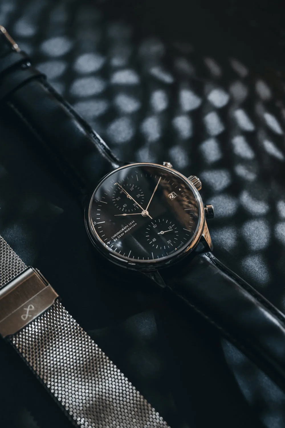 1844 Chronograph, Steel / Black sold by About Vintage product image thumbnail 4
