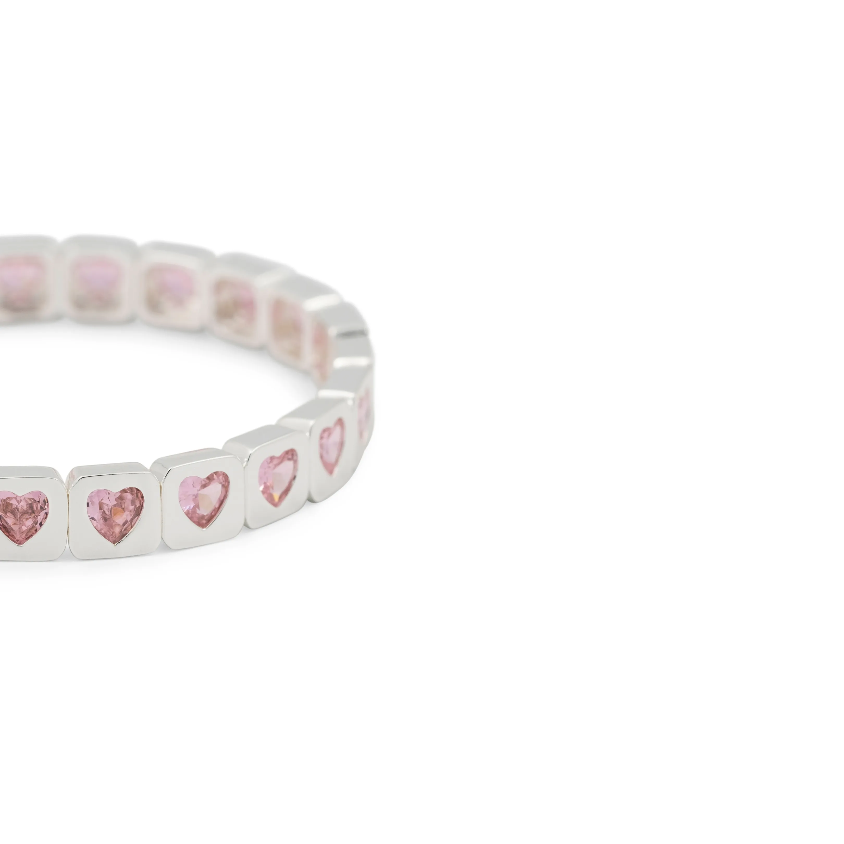 THE PINK LOVE LOCK BRACELET sold by Lisa Gozlan product image thumbnail 2