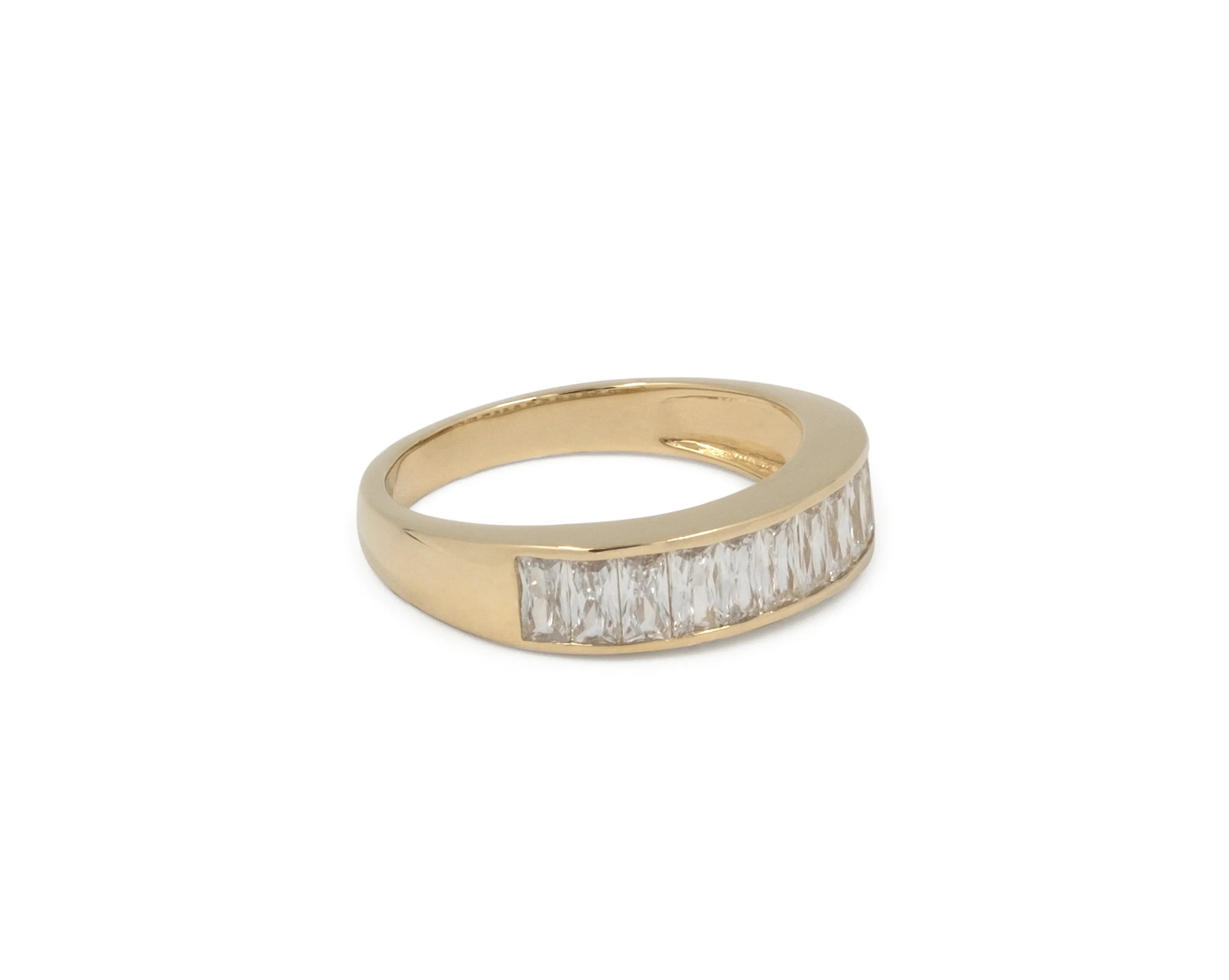 THE 2.5MM MULTI-BAGUETTE BAND sold by Lisa Gozlan product image thumbnail 2