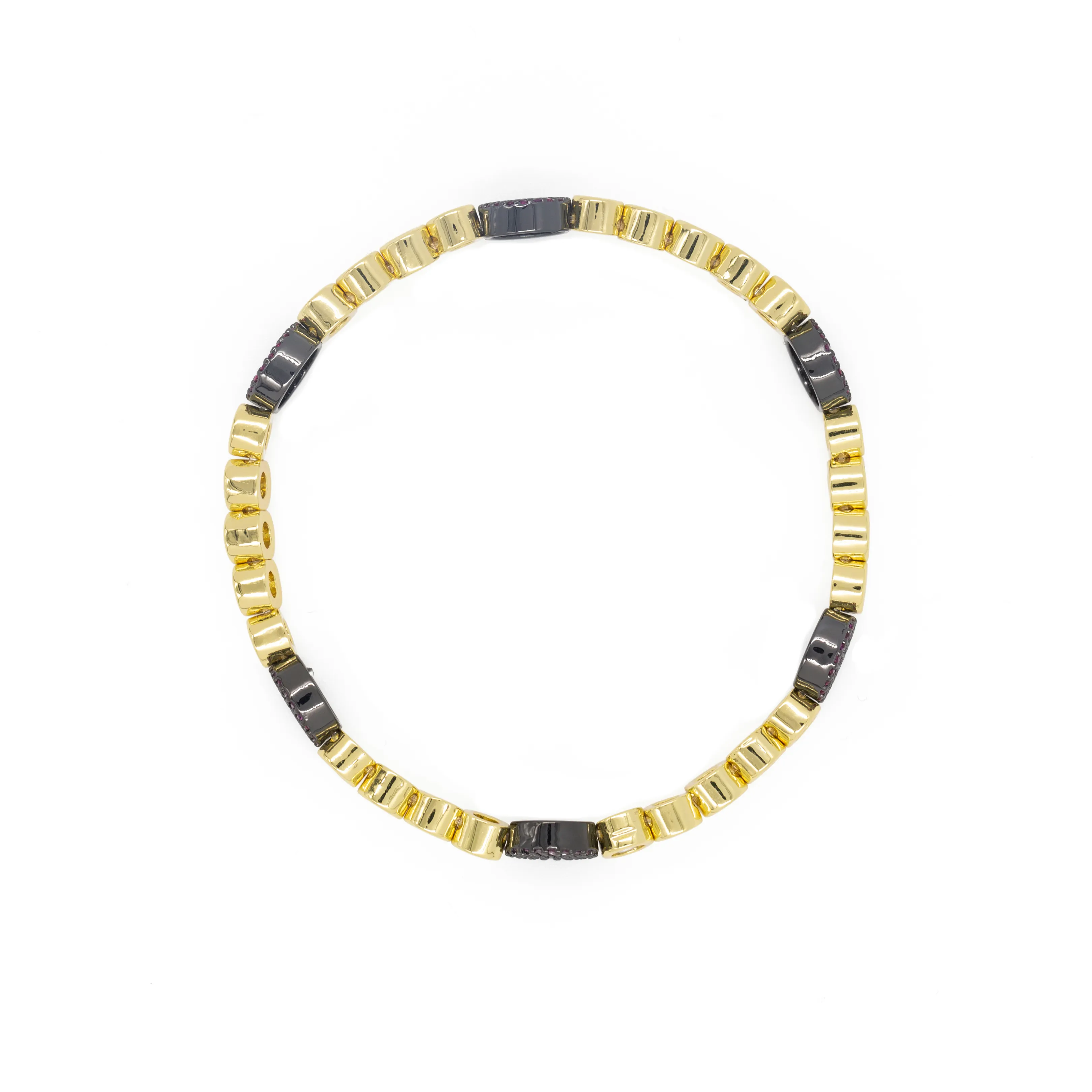 THE MAGENTA EVIL EYE MIXER CZ sold by Lisa Gozlan product image thumbnail 3