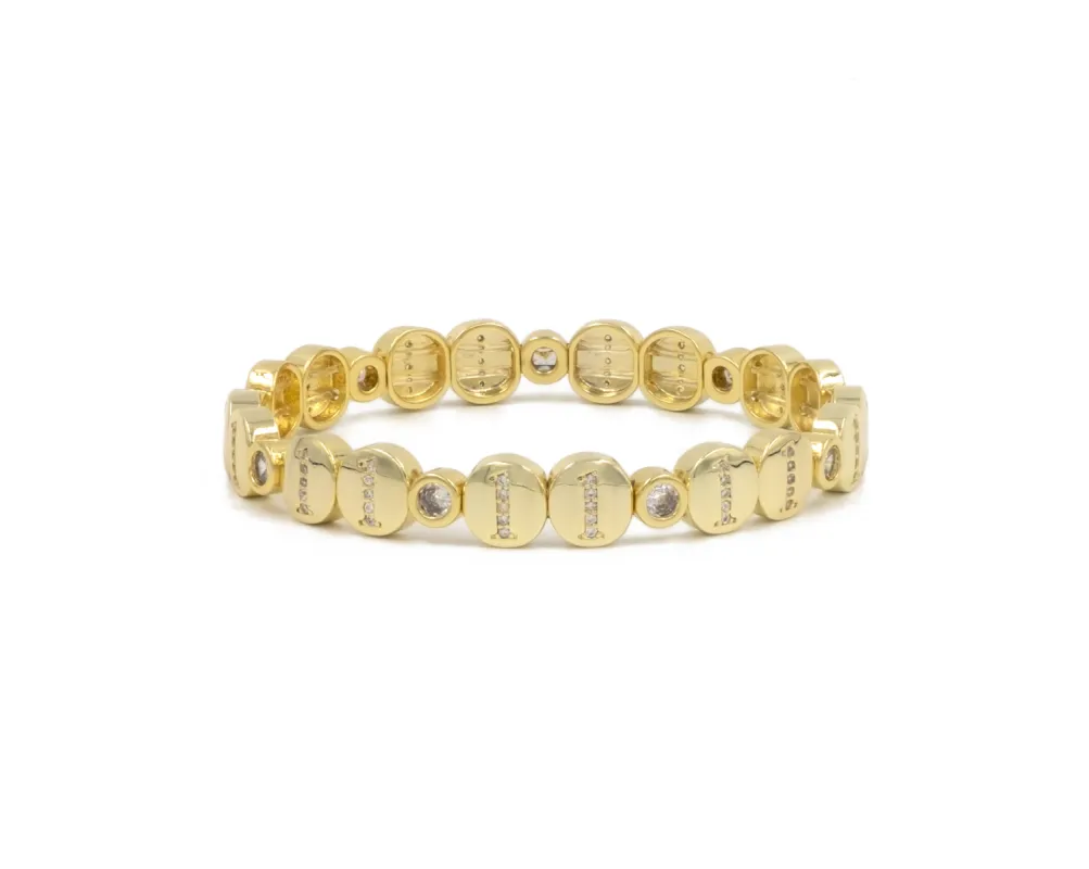 THE ANGEL NUMBER BRACELET sold by Lisa Gozlan