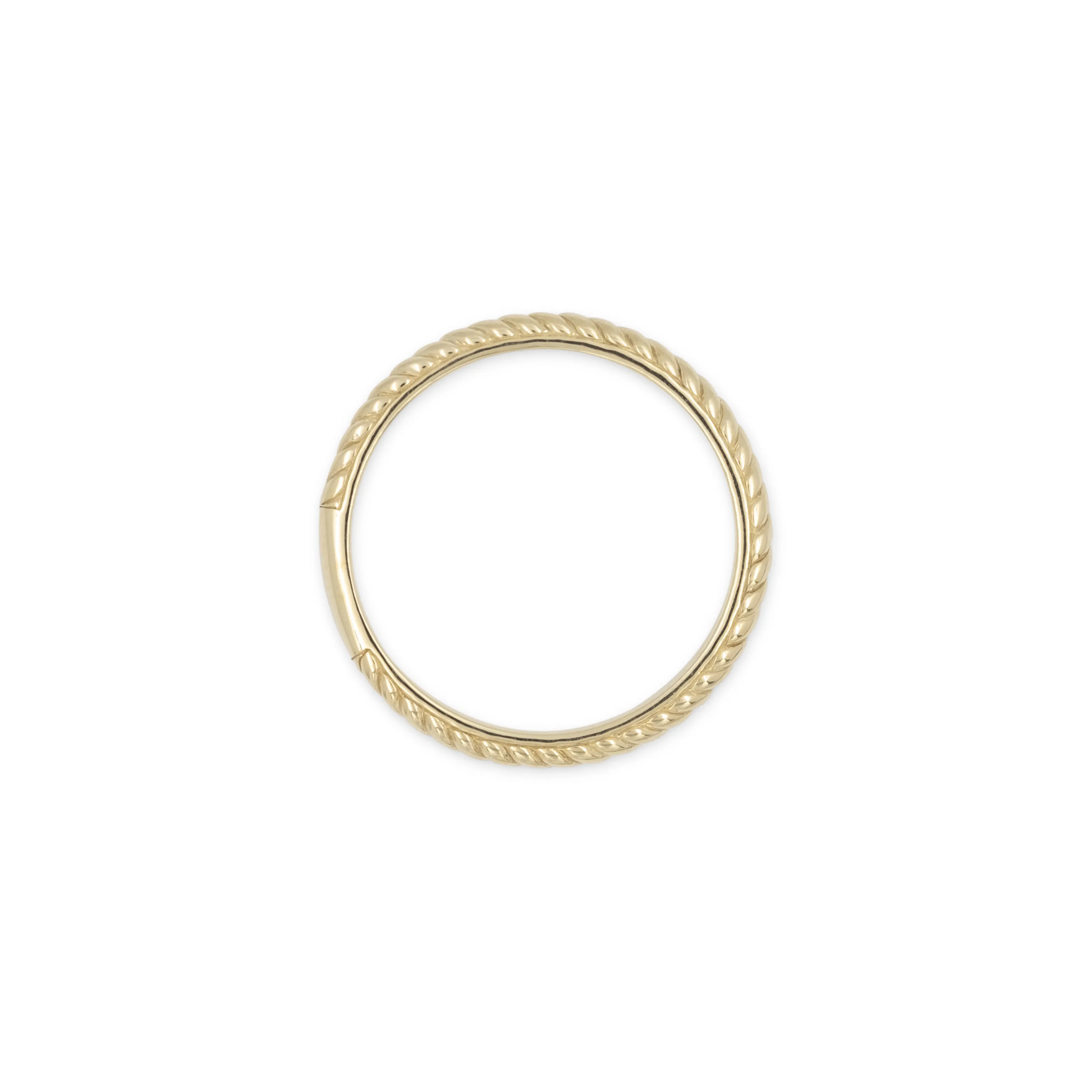 THE 2MM TWISTED STACKER sold by Lisa Gozlan product image thumbnail 3