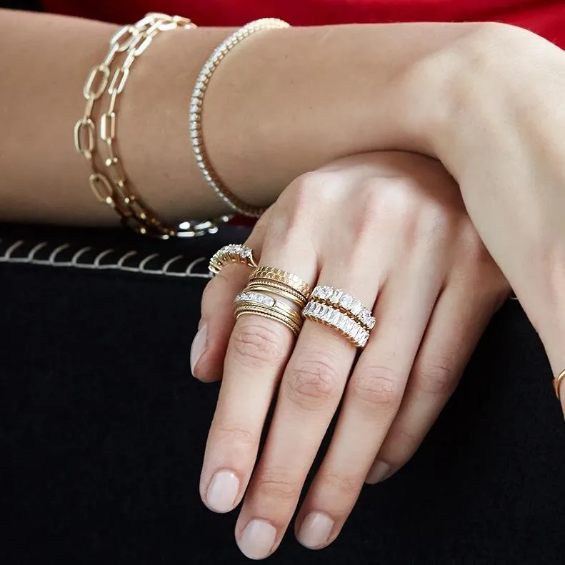 THE MULTI-EMERALD RING sold by Lisa Gozlan product image thumbnail 5