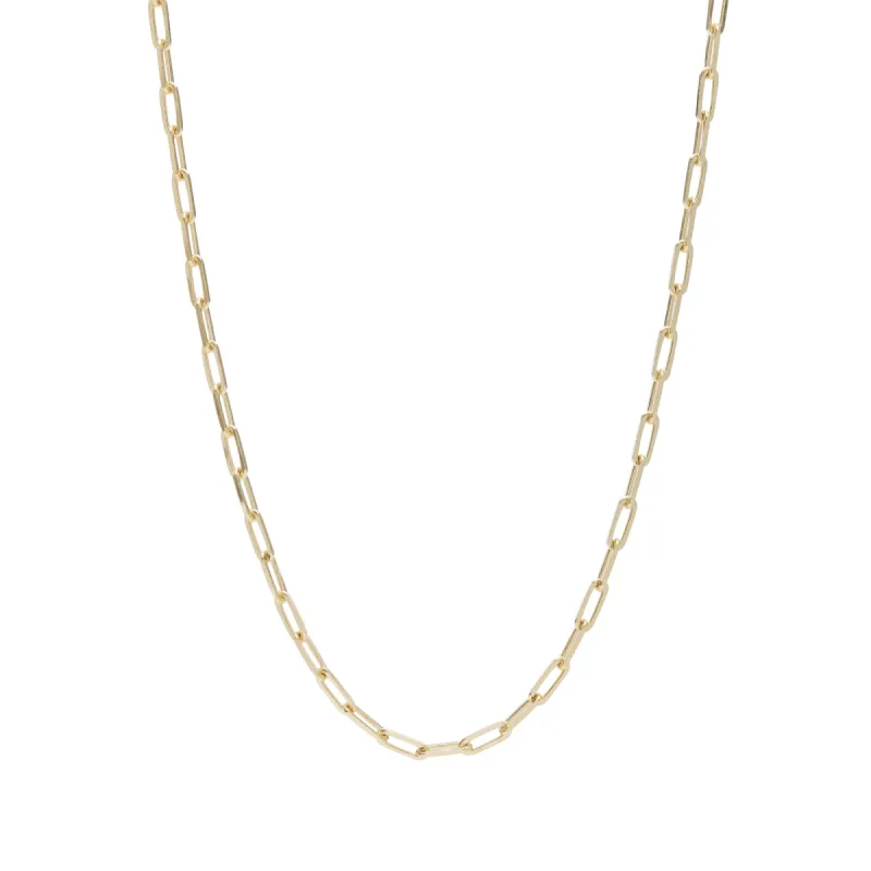 THE MEDIUM PAPERCLIP CHAIN sold by Lisa Gozlan