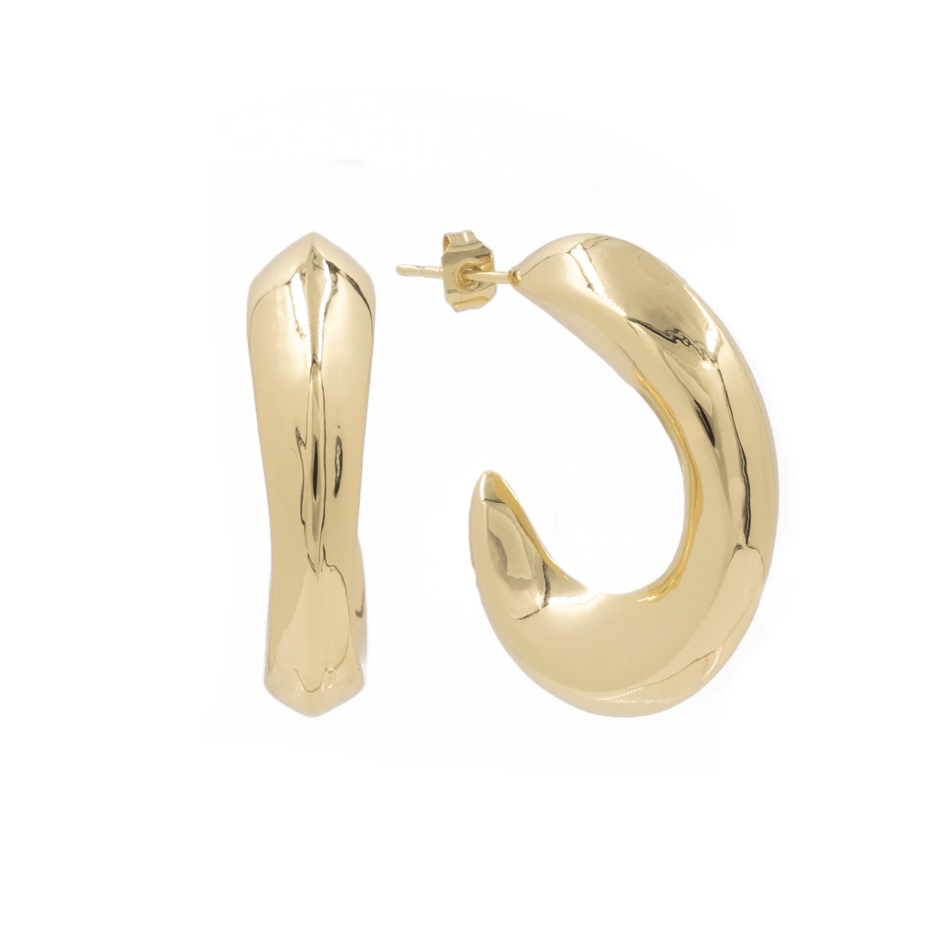 THE CURVE HOOP sold by Lisa Gozlan