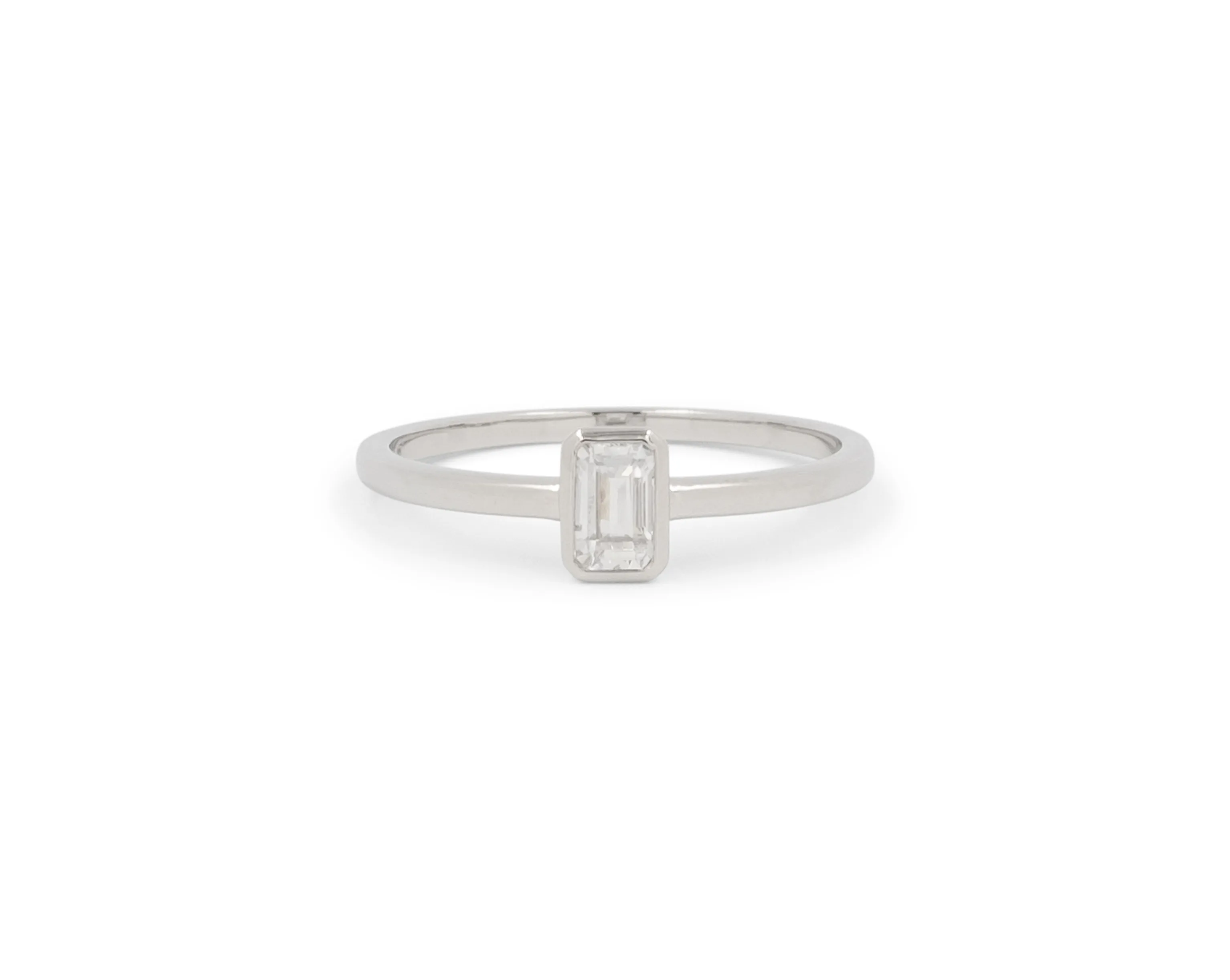 DAINTY EMERALD STACKER sold by Lisa Gozlan product image thumbnail 5
