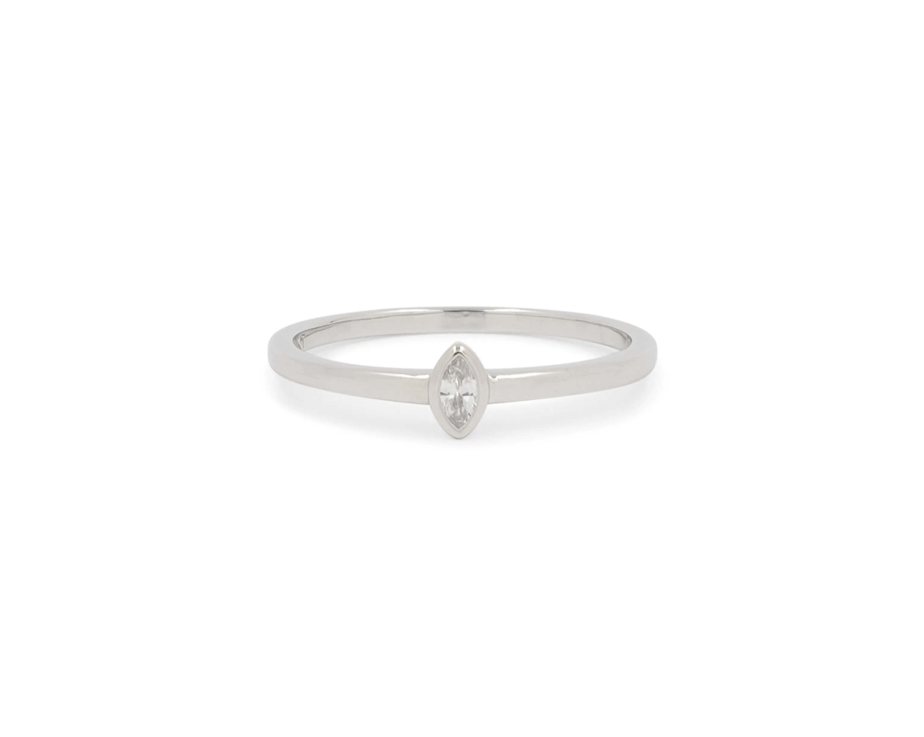 DAINTY MARQUISE STACKER sold by Lisa Gozlan product image thumbnail 4
