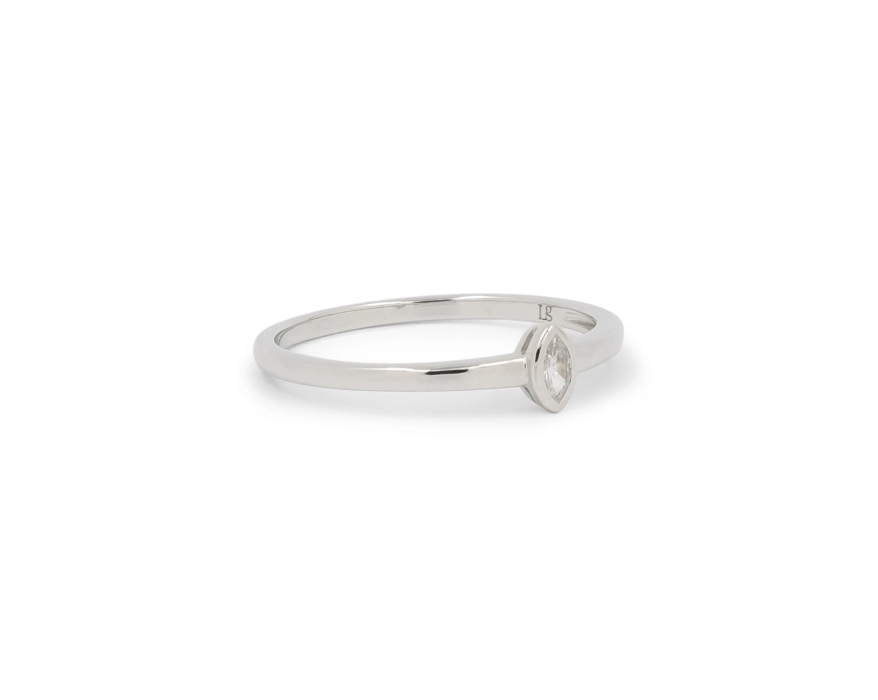 DAINTY MARQUISE STACKER sold by Lisa Gozlan product image thumbnail 5