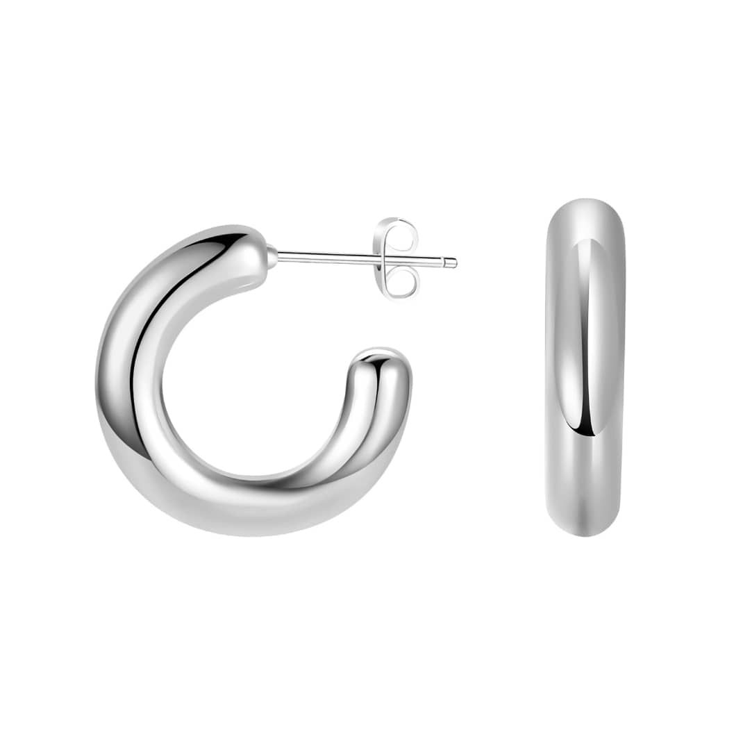 E037 'BOLD HOOPS' sold by Lisa Gozlan product image thumbnail 3