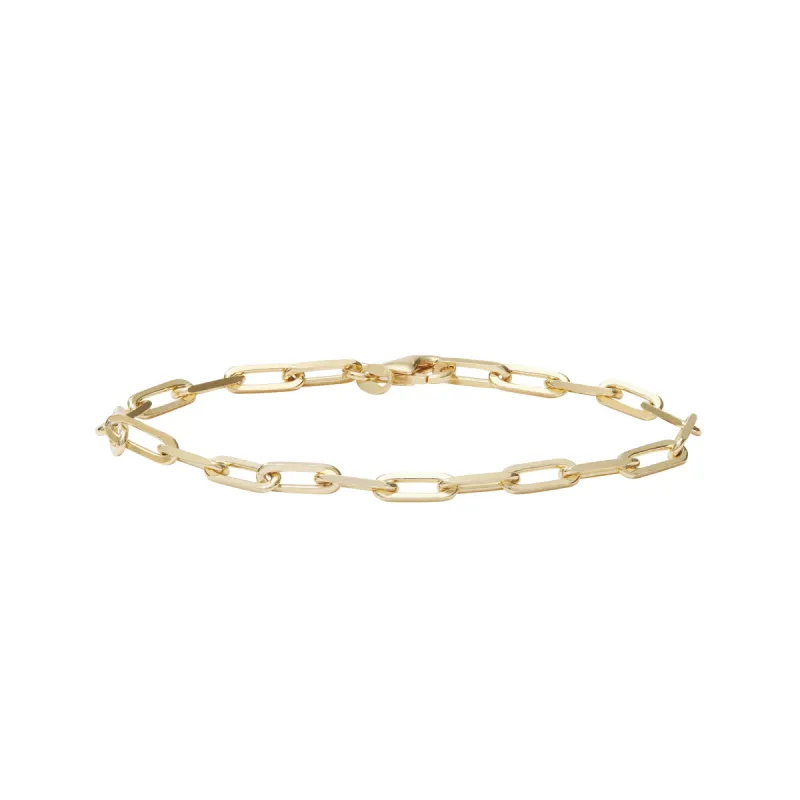 THE MEDIUM PAPERCLIP BRACELET sold by Lisa Gozlan