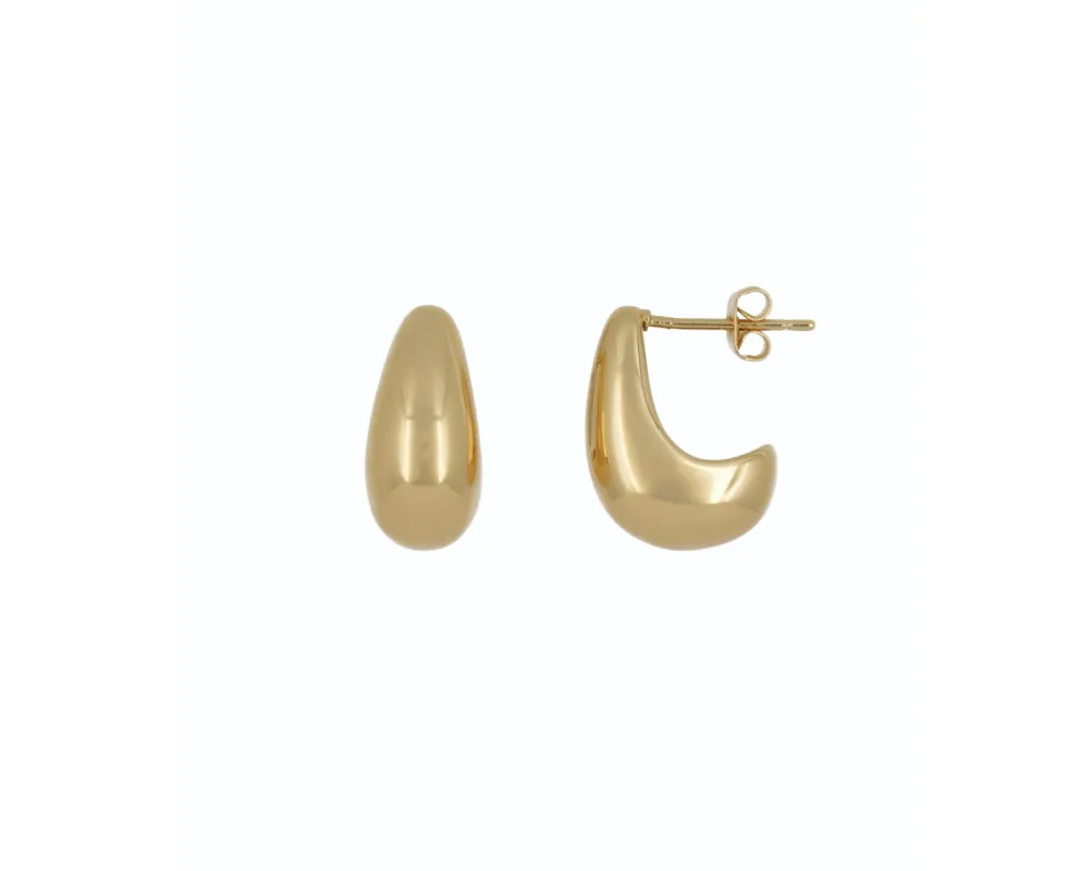 THE DROPLET CURVE EARRINGS sold by Lisa Gozlan