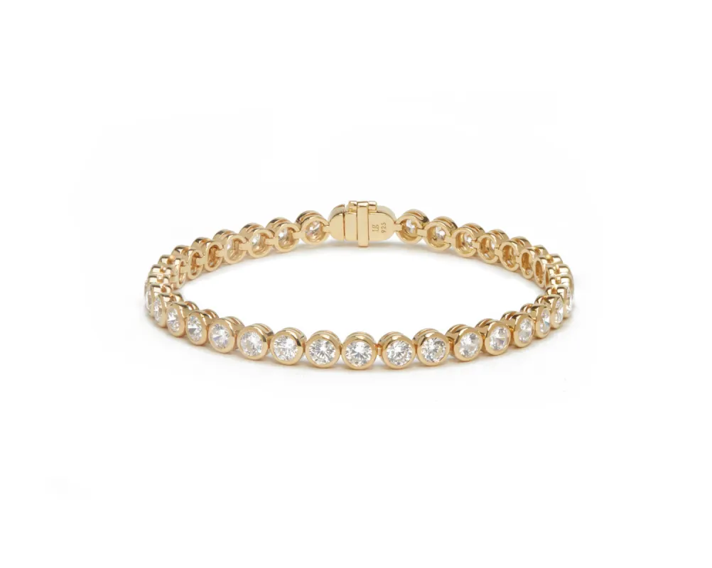 THE BEZEL TENNIS BRACELET sold by Lisa Gozlan