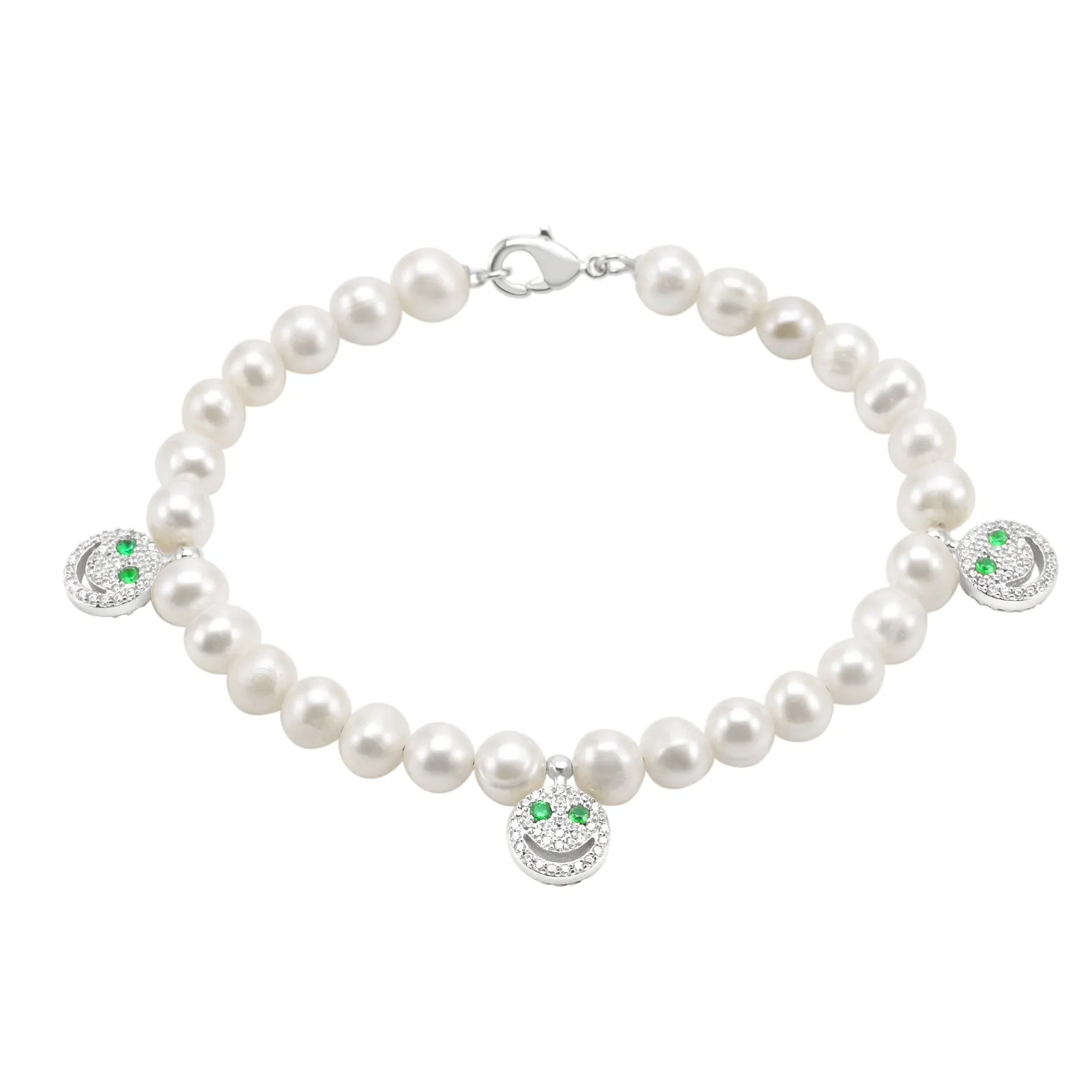 THE ROUND PEARL BRACELET sold by Lisa Gozlan product image thumbnail 2